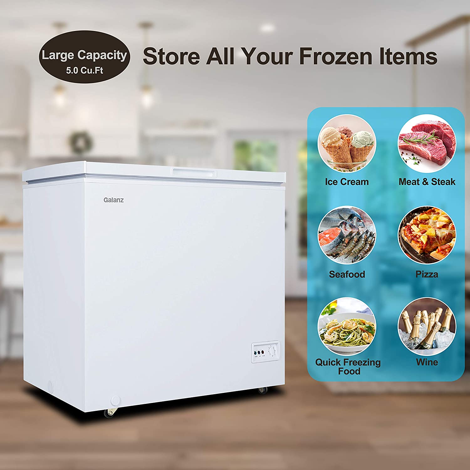 The Galanz 5 cu ft Chest Freezer A Quick Review